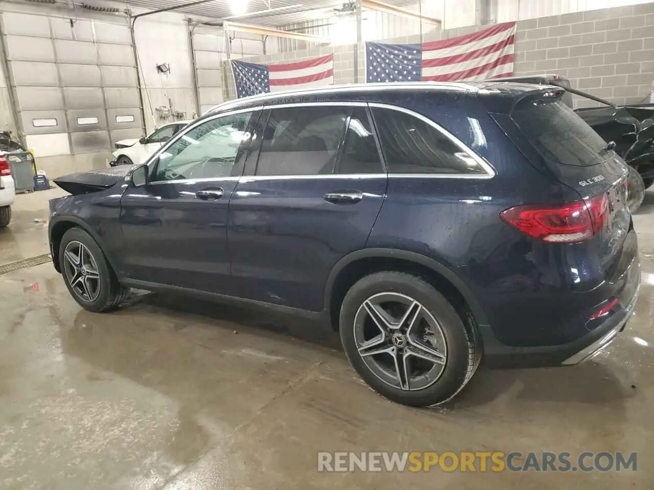 2 Photograph of a damaged car W1N0G8EB8LF845824 MERCEDES-BENZ GLC-CLASS 2020