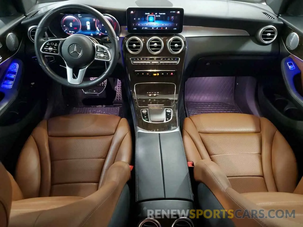 8 Photograph of a damaged car W1N0G8EB8LF845824 MERCEDES-BENZ GLC-CLASS 2020