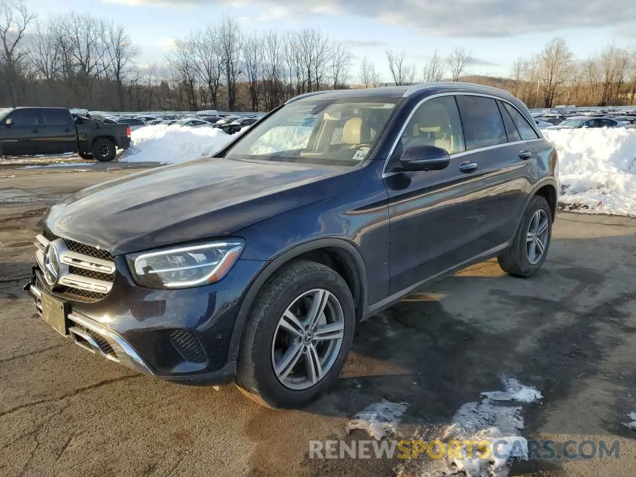 1 Photograph of a damaged car W1N0G8EB9LF865323 MERCEDES-BENZ GLC-CLASS 2020