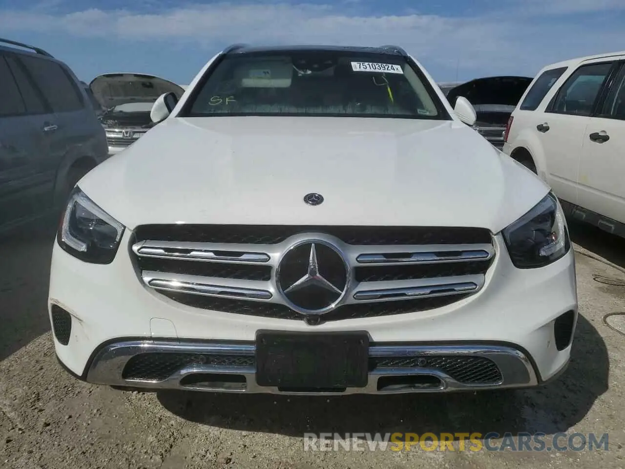 5 Photograph of a damaged car W1N0G8EBXLF756661 MERCEDES-BENZ GLC-CLASS 2020