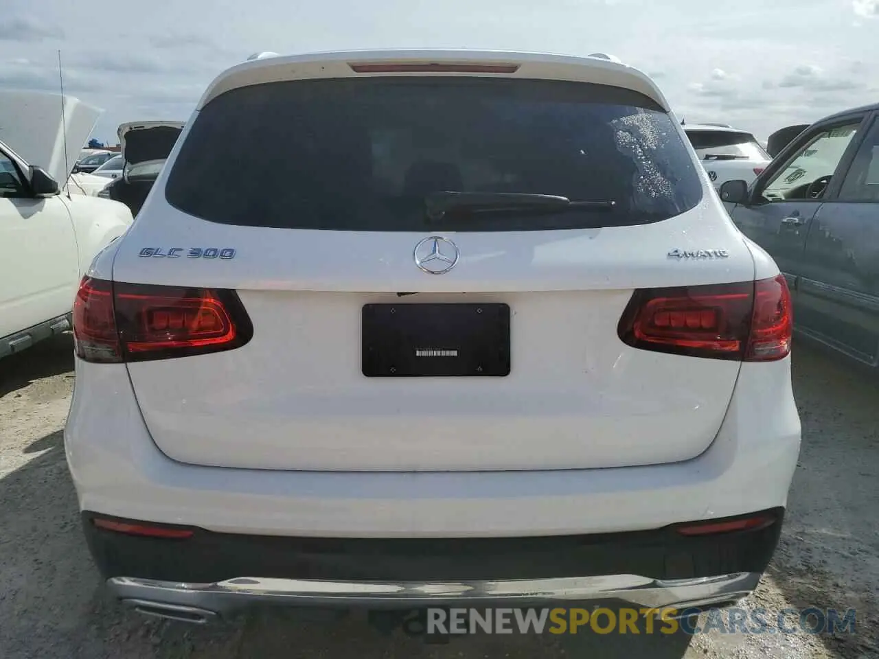 6 Photograph of a damaged car W1N0G8EBXLF756661 MERCEDES-BENZ GLC-CLASS 2020
