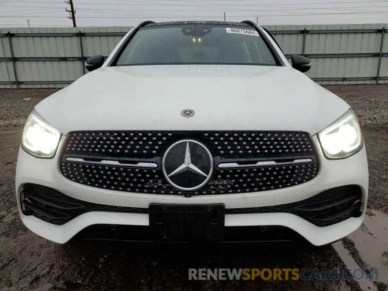 5 Photograph of a damaged car W1N0G8EBXLF764663 MERCEDES-BENZ GLC-CLASS 2020