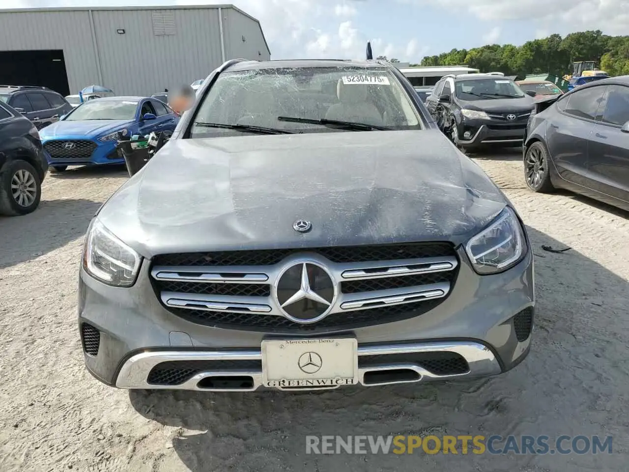 5 Photograph of a damaged car W1N0G8EBXLF767188 MERCEDES-BENZ GLC-CLASS 2020