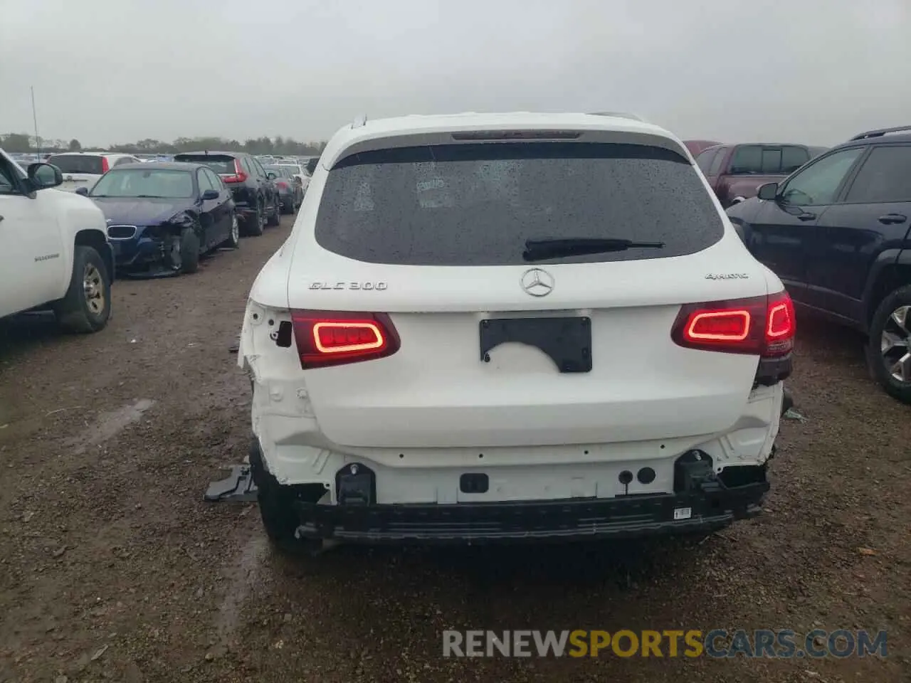 6 Photograph of a damaged car W1N0G8EBXLF845226 MERCEDES-BENZ GLC-CLASS 2020