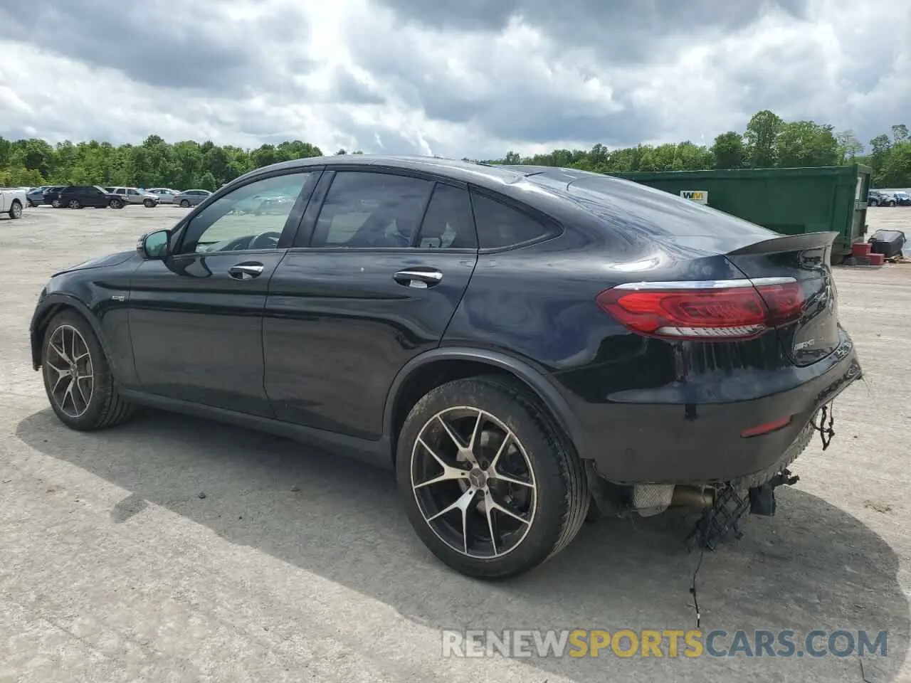 2 Photograph of a damaged car W1N0J6EB8LF763727 MERCEDES-BENZ GLC-CLASS 2020