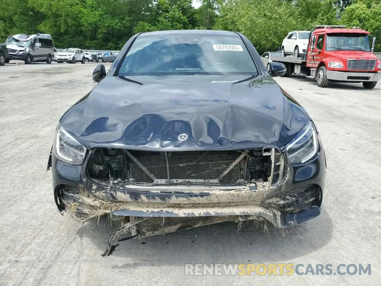 5 Photograph of a damaged car W1N0J6EB8LF763727 MERCEDES-BENZ GLC-CLASS 2020