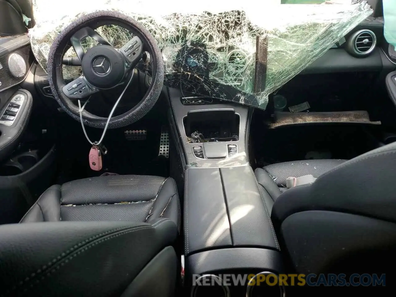 8 Photograph of a damaged car W1N0J8EB2LF838823 MERCEDES-BENZ GLC-CLASS 2020