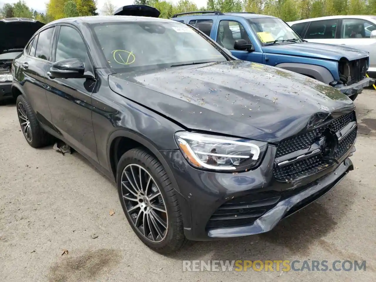 1 Photograph of a damaged car W1N0J8EB5LF776866 MERCEDES-BENZ GLC-CLASS 2020