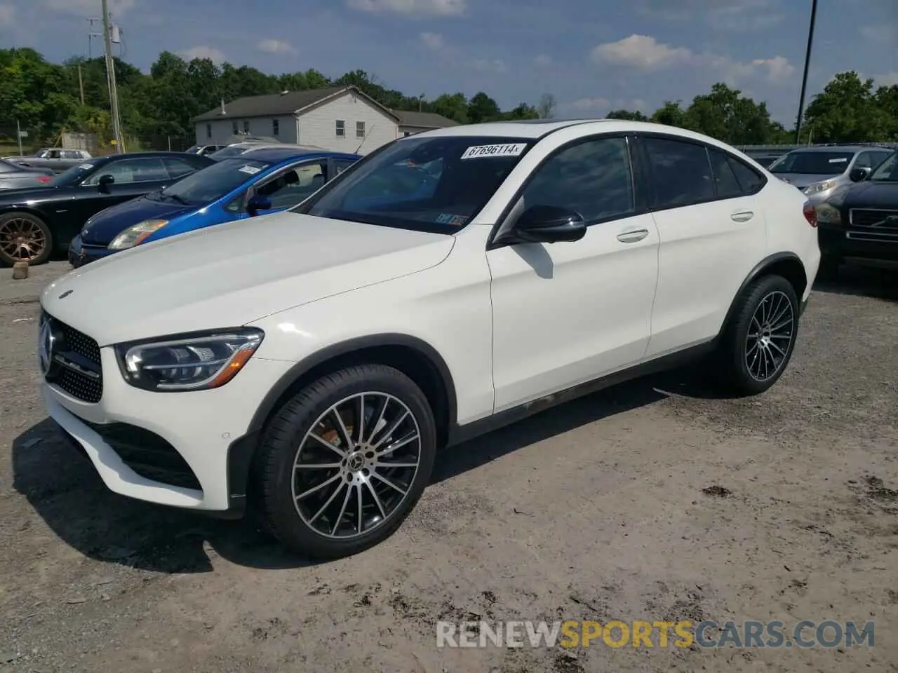 1 Photograph of a damaged car W1N0J8EB6LF796334 MERCEDES-BENZ GLC-CLASS 2020