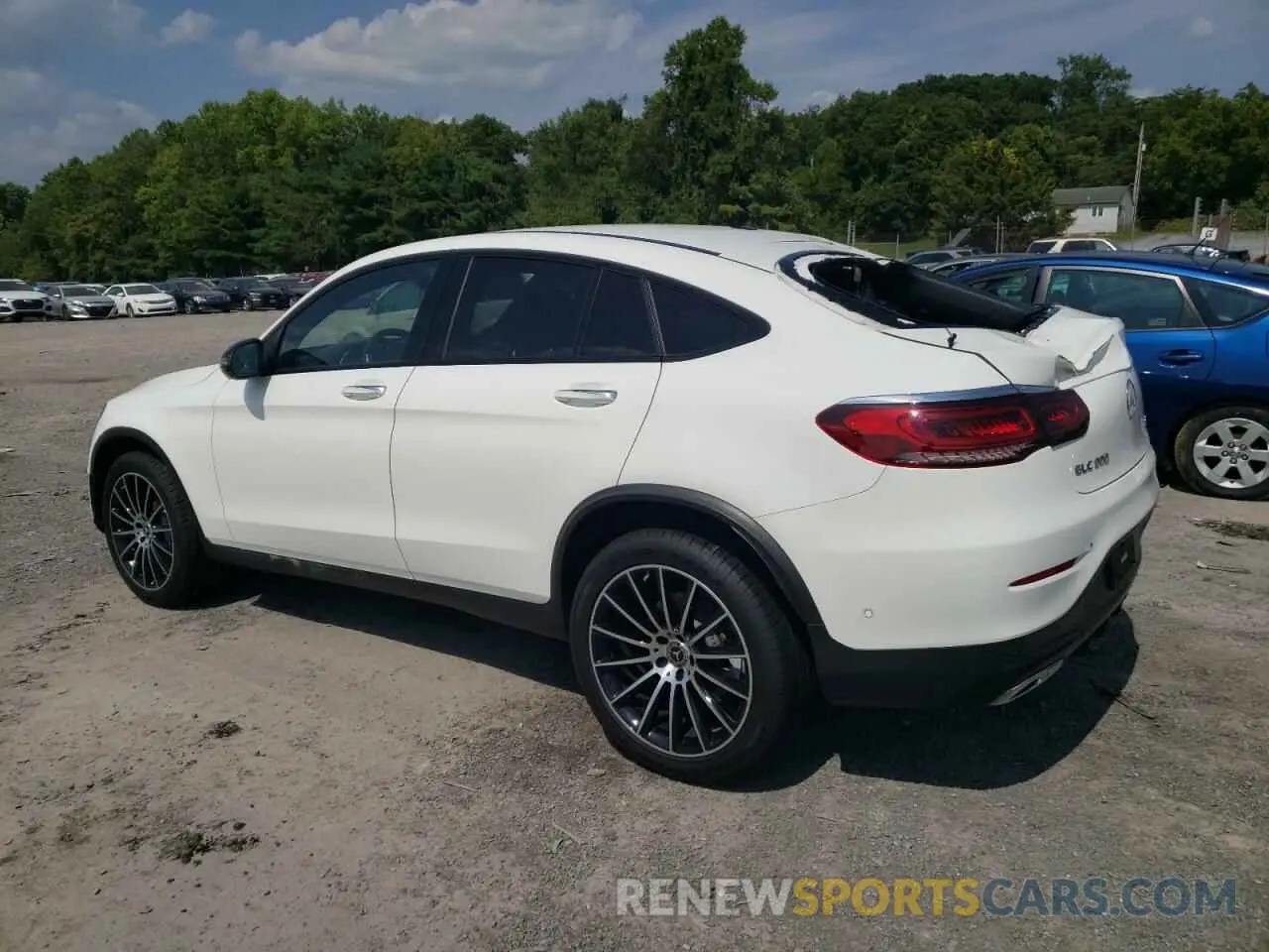 2 Photograph of a damaged car W1N0J8EB6LF796334 MERCEDES-BENZ GLC-CLASS 2020