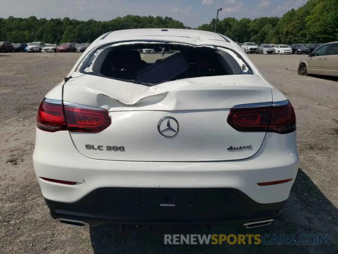 6 Photograph of a damaged car W1N0J8EB6LF796334 MERCEDES-BENZ GLC-CLASS 2020