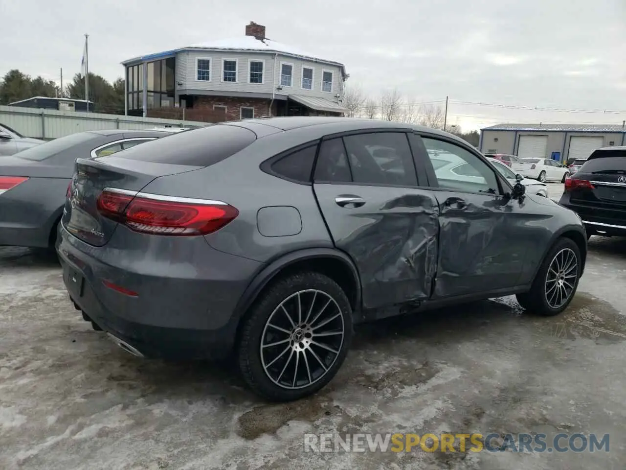 3 Photograph of a damaged car W1N0J8EBXLF759741 MERCEDES-BENZ GLC-CLASS 2020