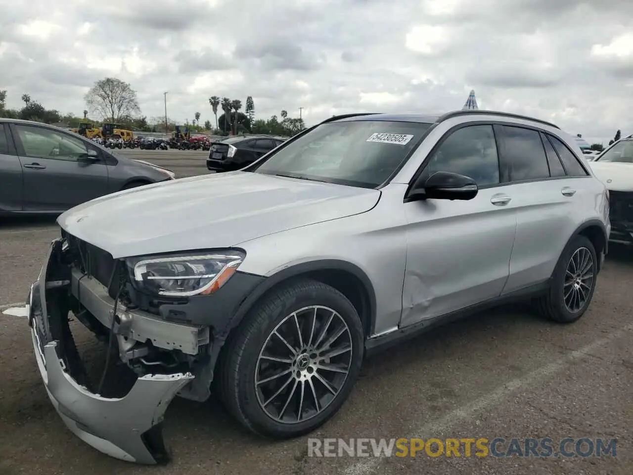 1 Photograph of a damaged car WDC0G8DB0LF694562 MERCEDES-BENZ GLC-CLASS 2020