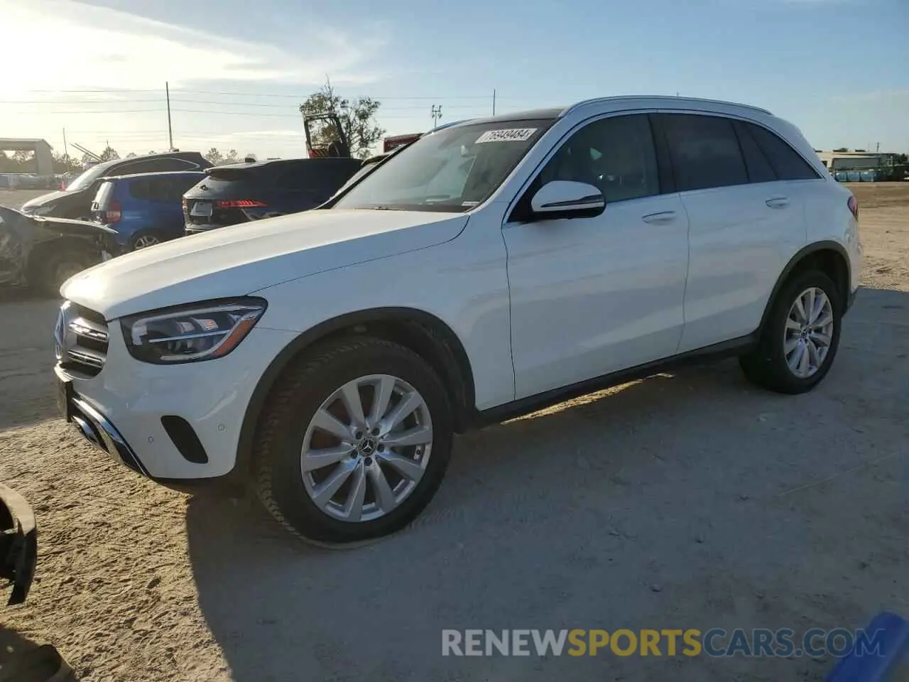 1 Photograph of a damaged car WDC0G8DB2LF686883 MERCEDES-BENZ GLC-CLASS 2020