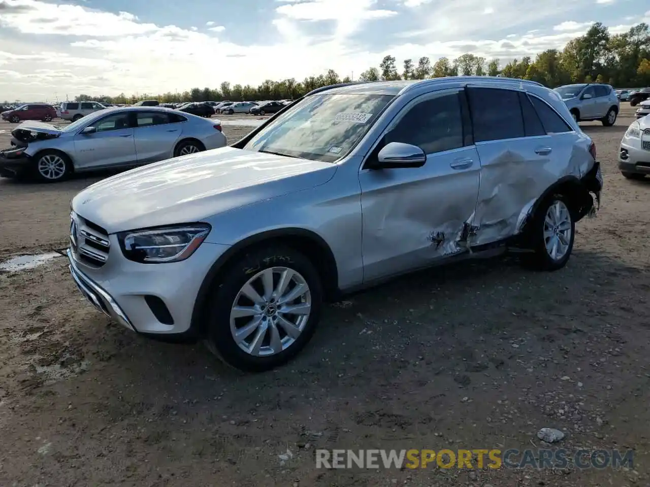 1 Photograph of a damaged car WDC0G8DB5LF676560 MERCEDES-BENZ GLC-CLASS 2020