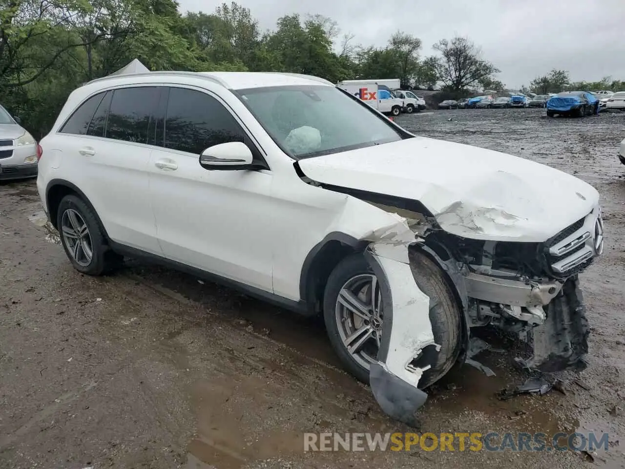 4 Photograph of a damaged car WDC0G8EB0LF701332 MERCEDES-BENZ GLC-CLASS 2020