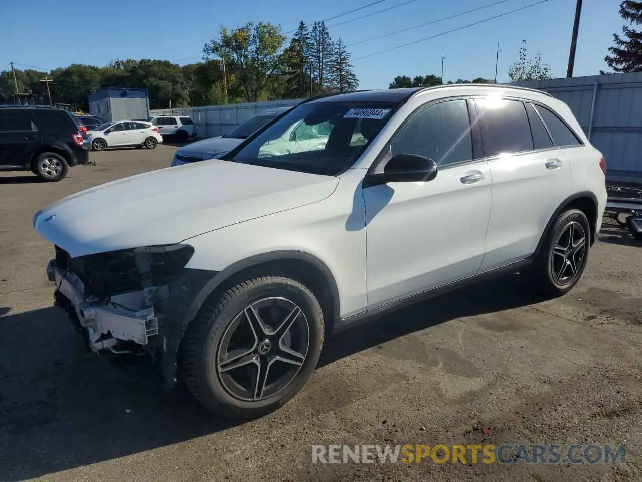1 Photograph of a damaged car WDC0G8EB1LF699347 MERCEDES-BENZ GLC-CLASS 2020