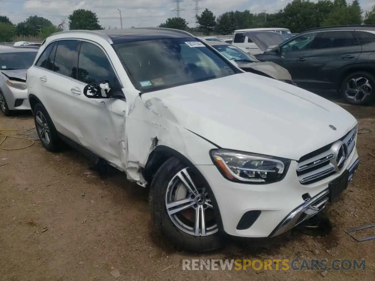 4 Photograph of a damaged car WDC0G8EB2LF678295 MERCEDES-BENZ GLC-CLASS 2020
