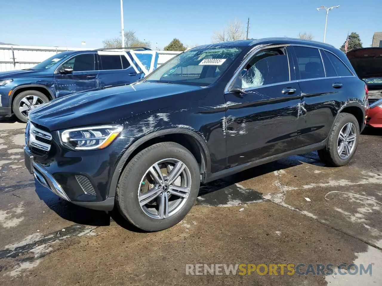 1 Photograph of a damaged car WDC0G8EB2LF728242 MERCEDES-BENZ GLC-CLASS 2020