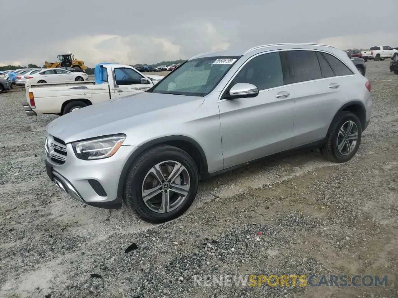 1 Photograph of a damaged car WDC0G8EB3LF739895 MERCEDES-BENZ GLC-CLASS 2020