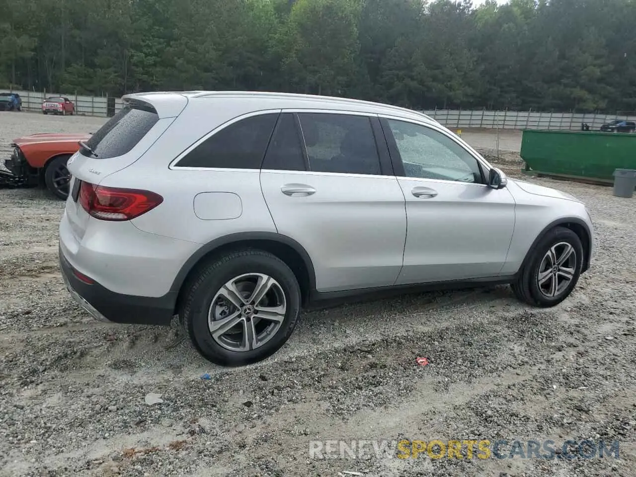 3 Photograph of a damaged car WDC0G8EB3LF739895 MERCEDES-BENZ GLC-CLASS 2020