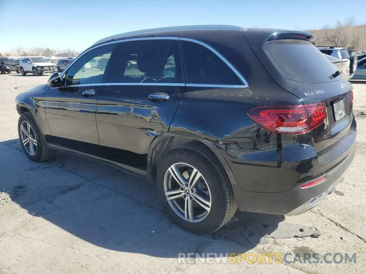 2 Photograph of a damaged car WDC0G8EB3LF748287 MERCEDES-BENZ GLC-CLASS 2020