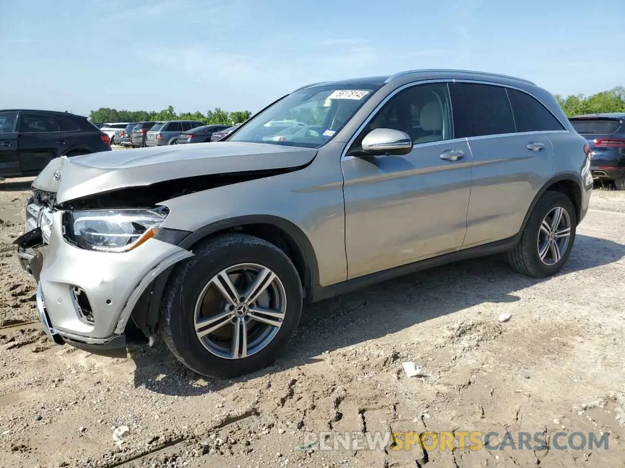 1 Photograph of a damaged car WDC0G8EB4LF748203 MERCEDES-BENZ GLC-CLASS 2020