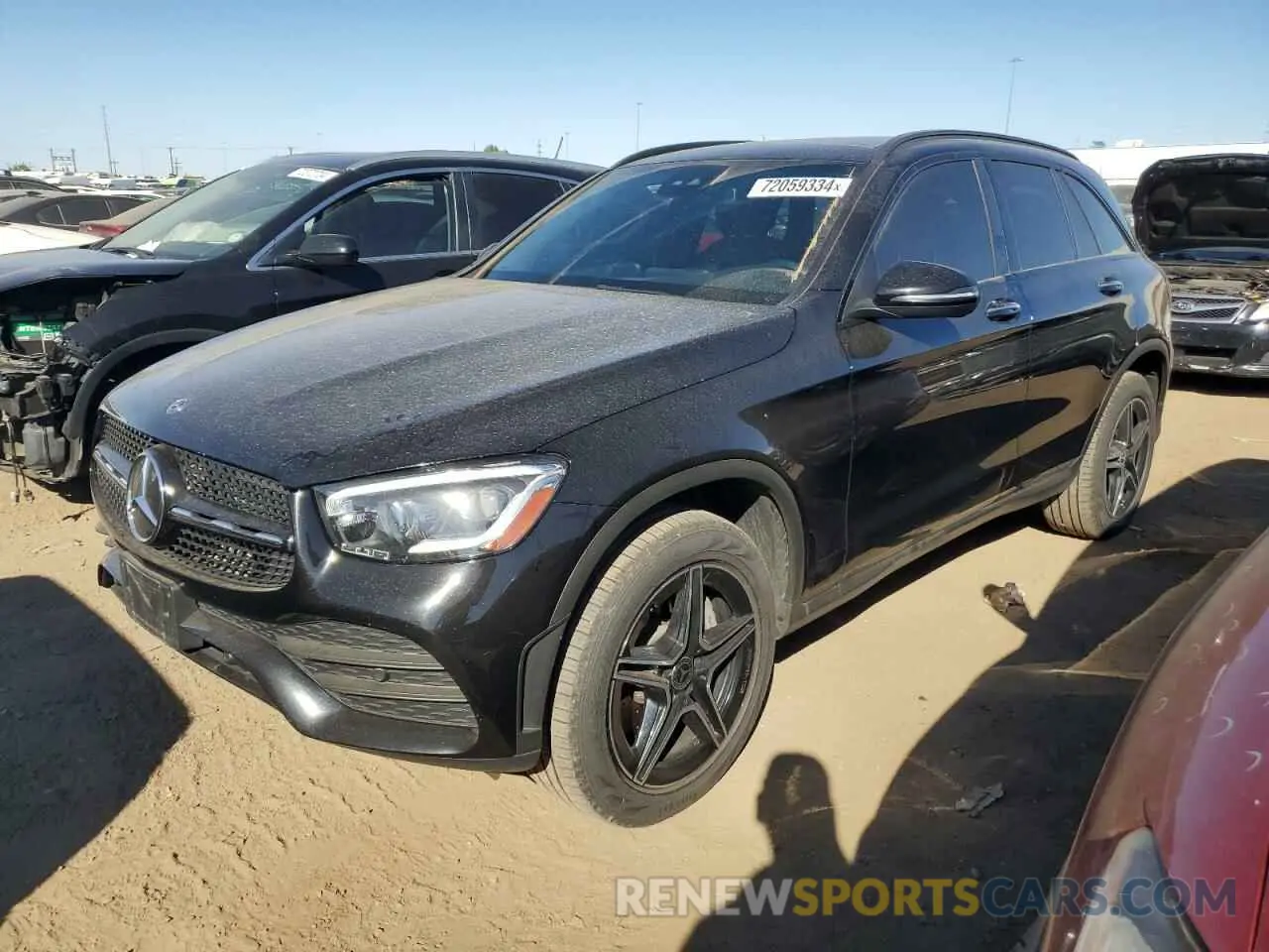 1 Photograph of a damaged car WDC0G8EB6LF727336 MERCEDES-BENZ GLC-CLASS 2020