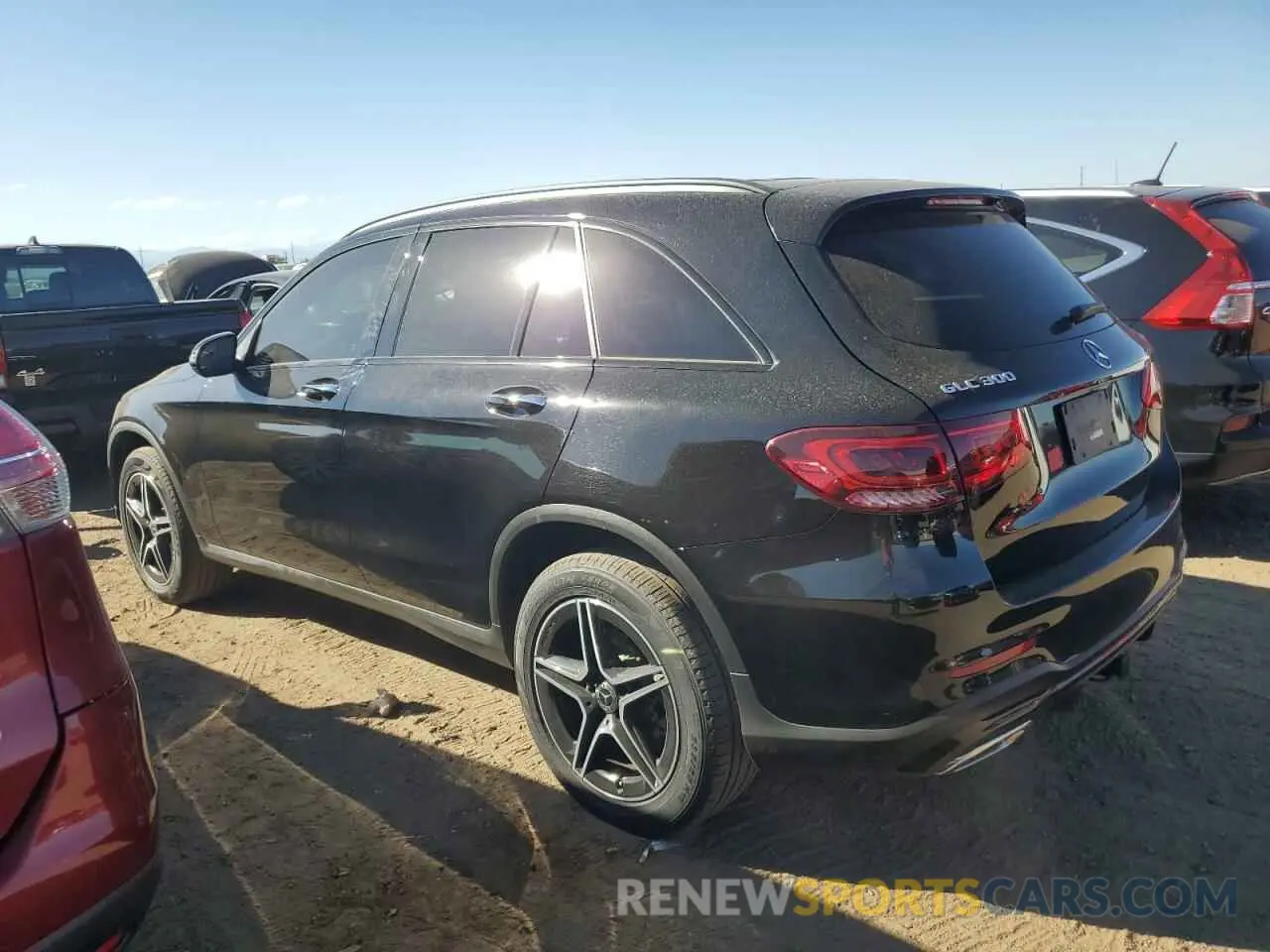 2 Photograph of a damaged car WDC0G8EB6LF727336 MERCEDES-BENZ GLC-CLASS 2020