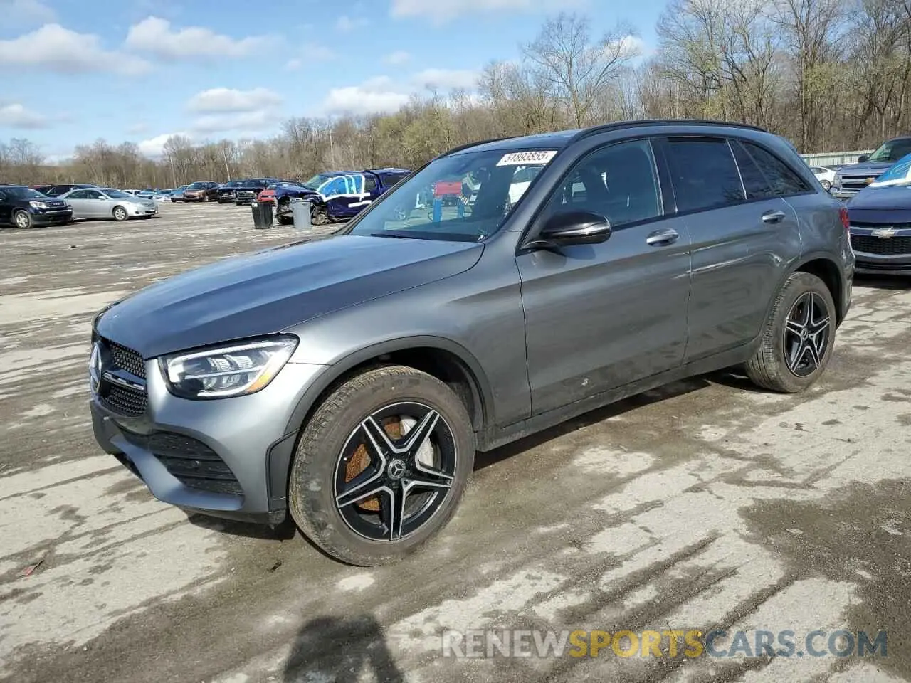 1 Photograph of a damaged car WDC0G8EB6LF739454 MERCEDES-BENZ GLC-CLASS 2020