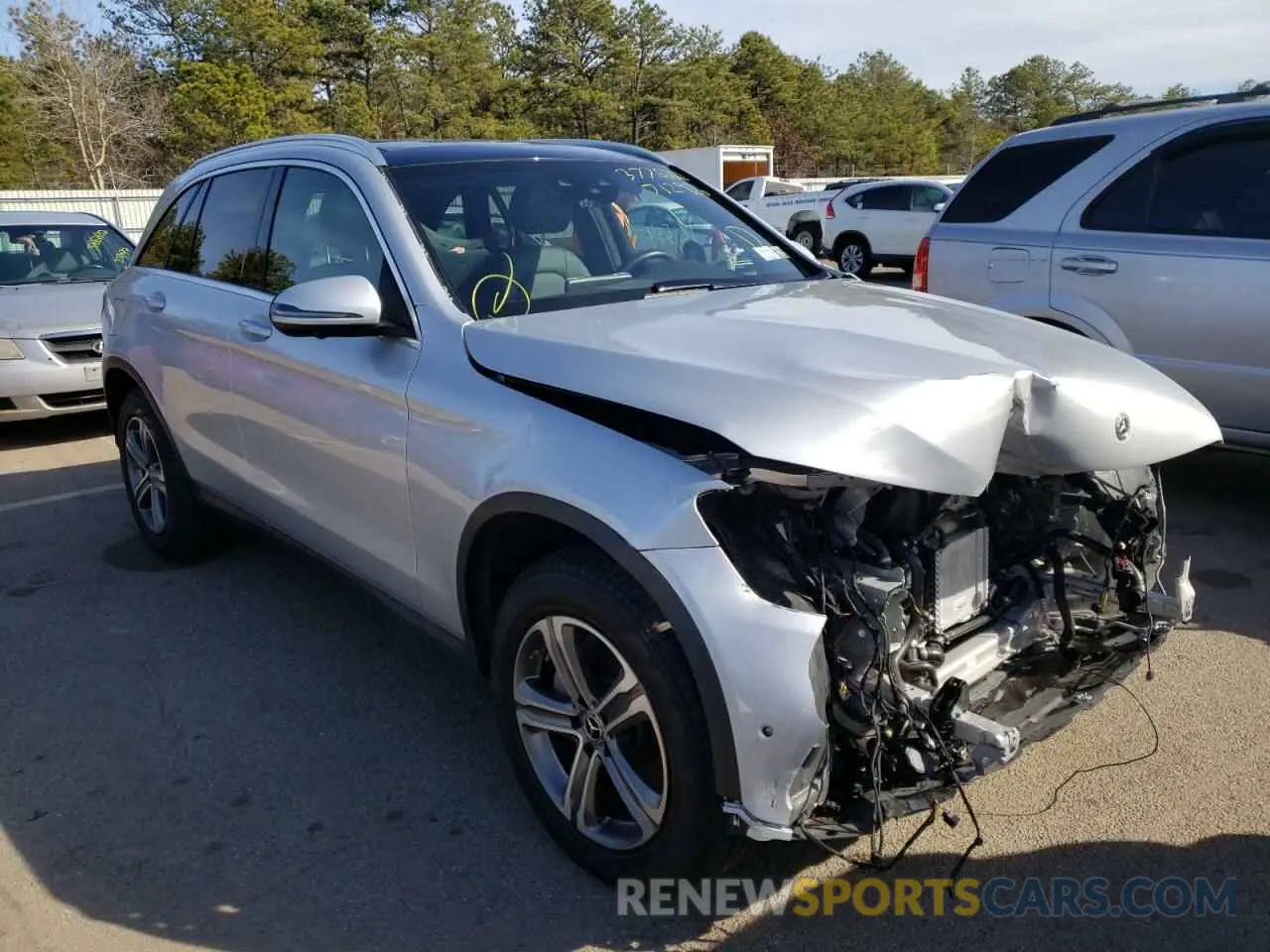 1 Photograph of a damaged car WDC0G8EB7LF712926 MERCEDES-BENZ GLC-CLASS 2020