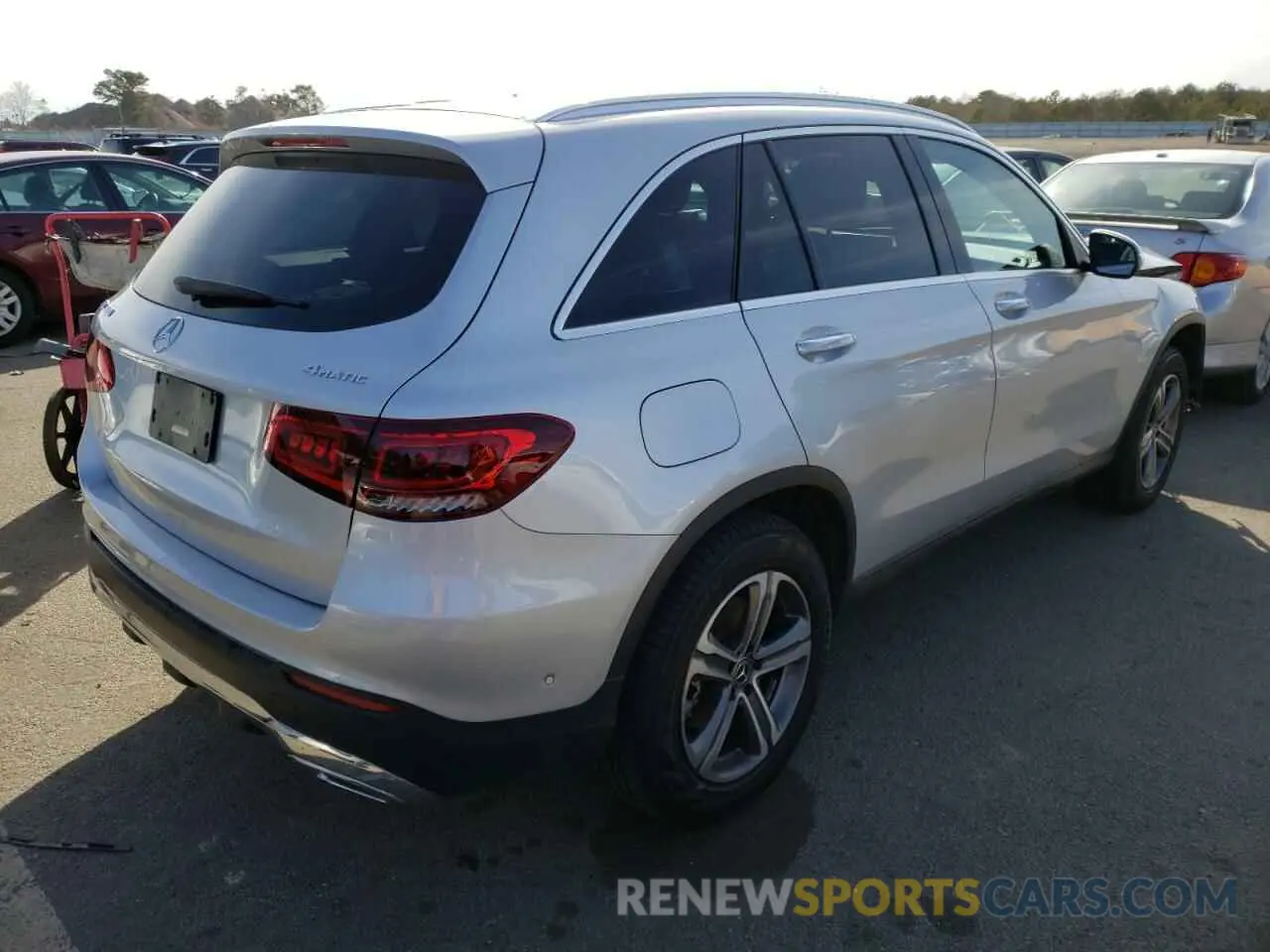 4 Photograph of a damaged car WDC0G8EB7LF712926 MERCEDES-BENZ GLC-CLASS 2020