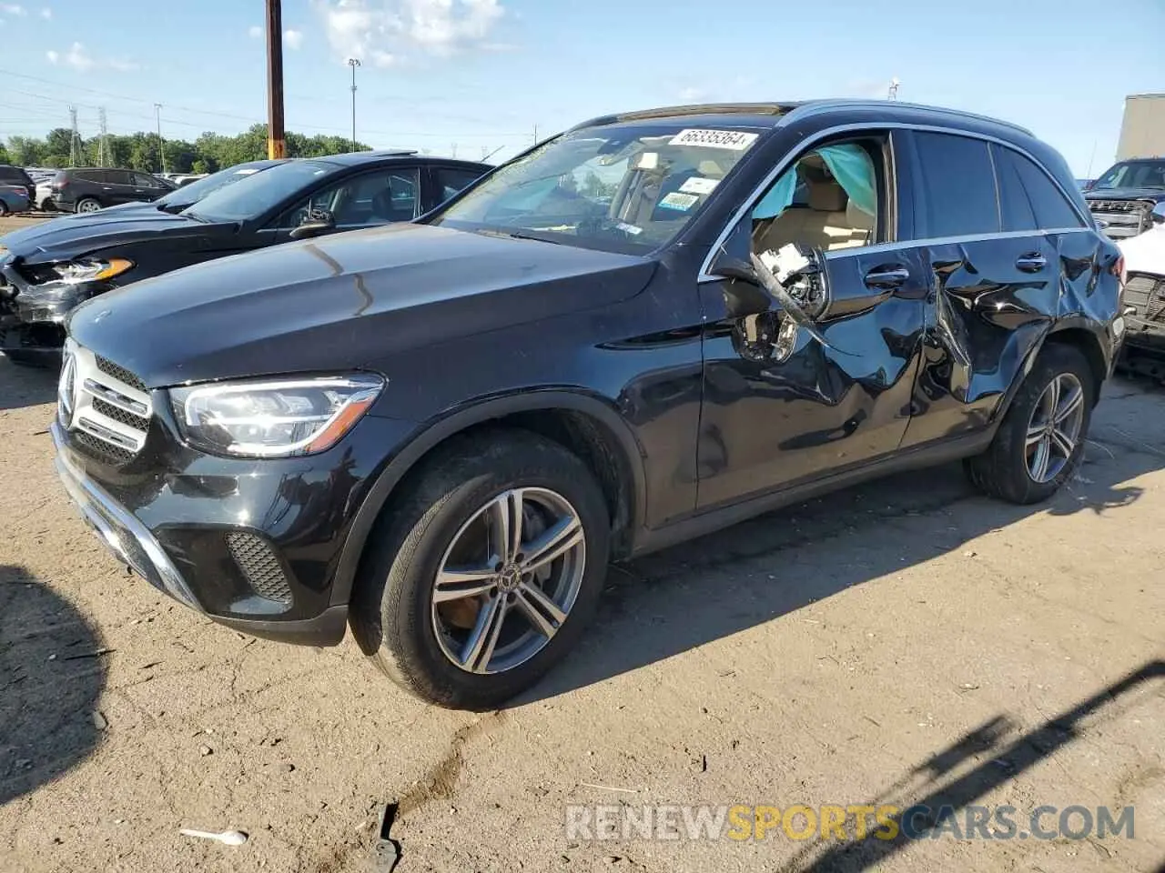 1 Photograph of a damaged car WDC0G8EB7LF723036 MERCEDES-BENZ GLC-CLASS 2020
