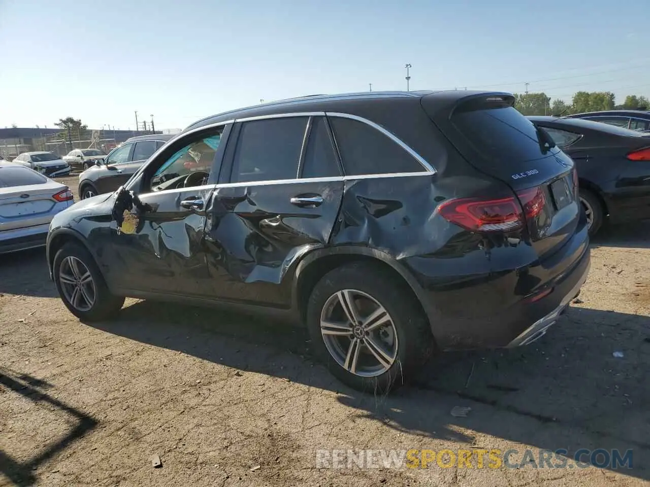 2 Photograph of a damaged car WDC0G8EB7LF723036 MERCEDES-BENZ GLC-CLASS 2020