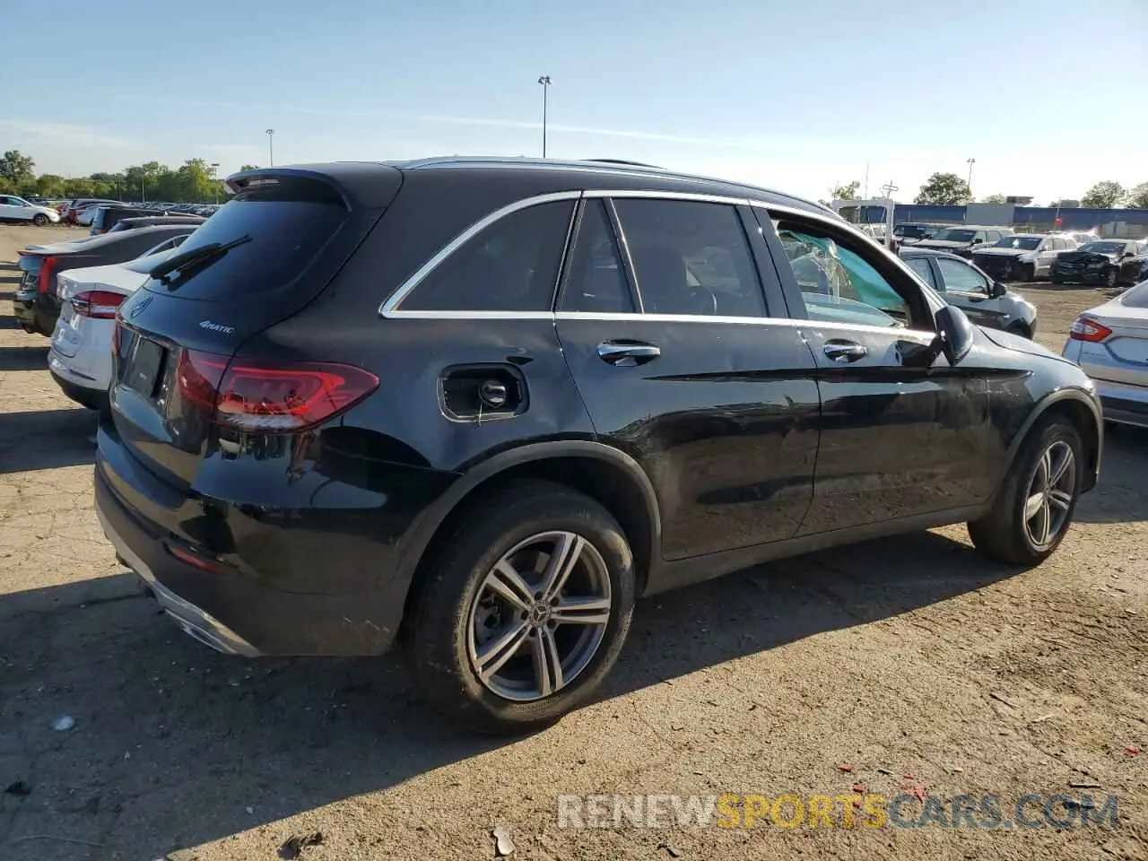 3 Photograph of a damaged car WDC0G8EB7LF723036 MERCEDES-BENZ GLC-CLASS 2020