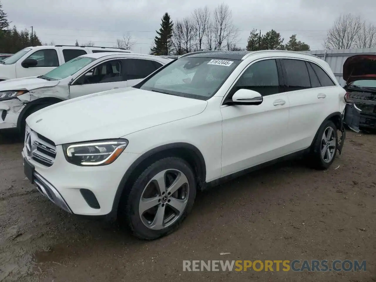 1 Photograph of a damaged car WDC0G8EB7LV223304 MERCEDES-BENZ GLC-CLASS 2020