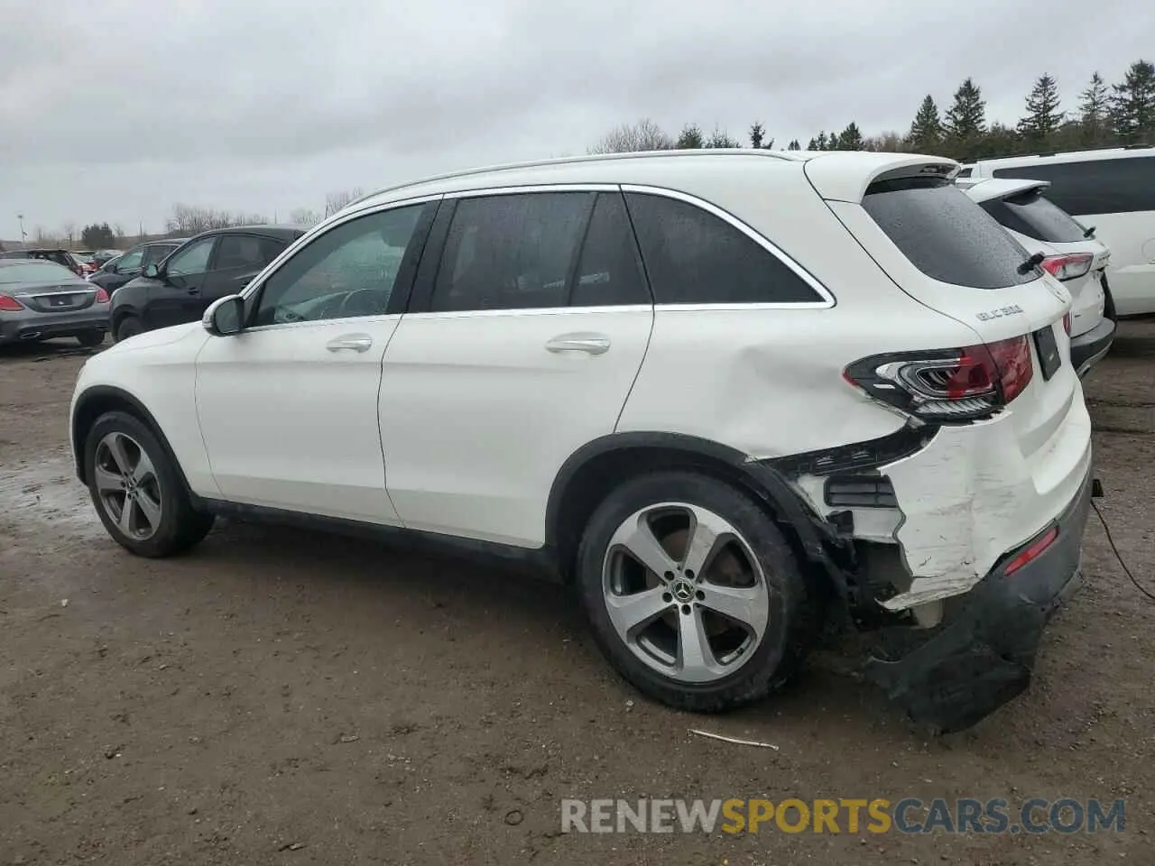 2 Photograph of a damaged car WDC0G8EB7LV223304 MERCEDES-BENZ GLC-CLASS 2020