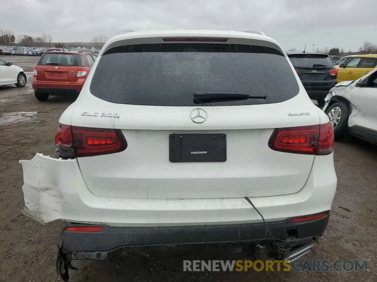 6 Photograph of a damaged car WDC0G8EB7LV223304 MERCEDES-BENZ GLC-CLASS 2020