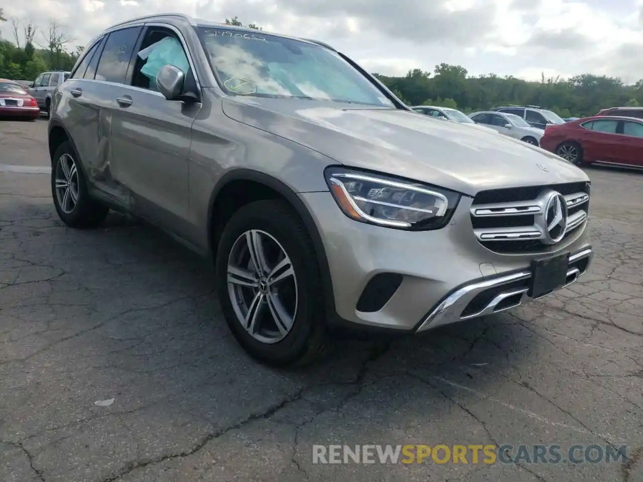 1 Photograph of a damaged car WDC0G8EB9LF743398 MERCEDES-BENZ GLC-CLASS 2020