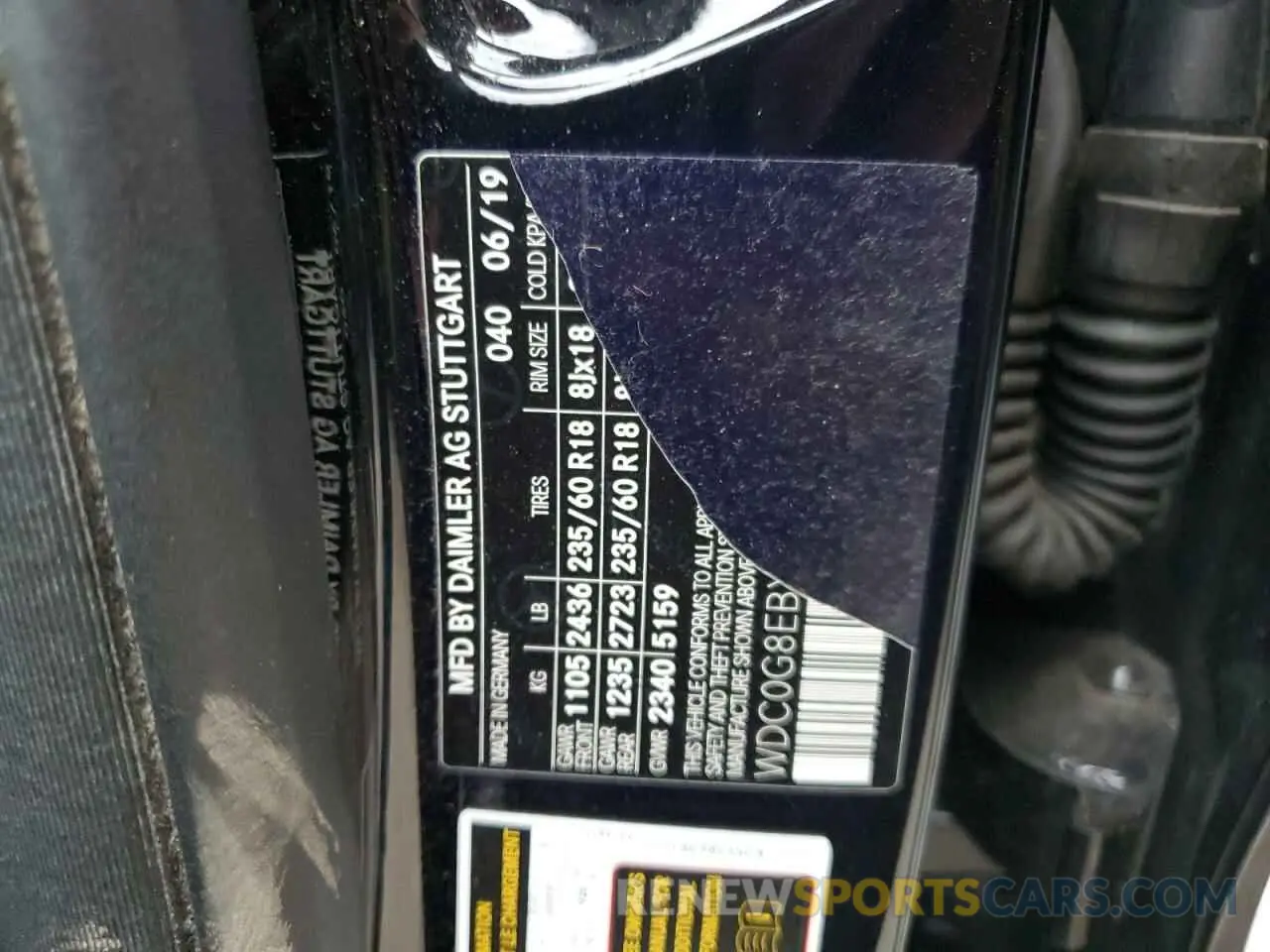 13 Photograph of a damaged car WDC0G8EBXLF679016 MERCEDES-BENZ GLC-CLASS 2020