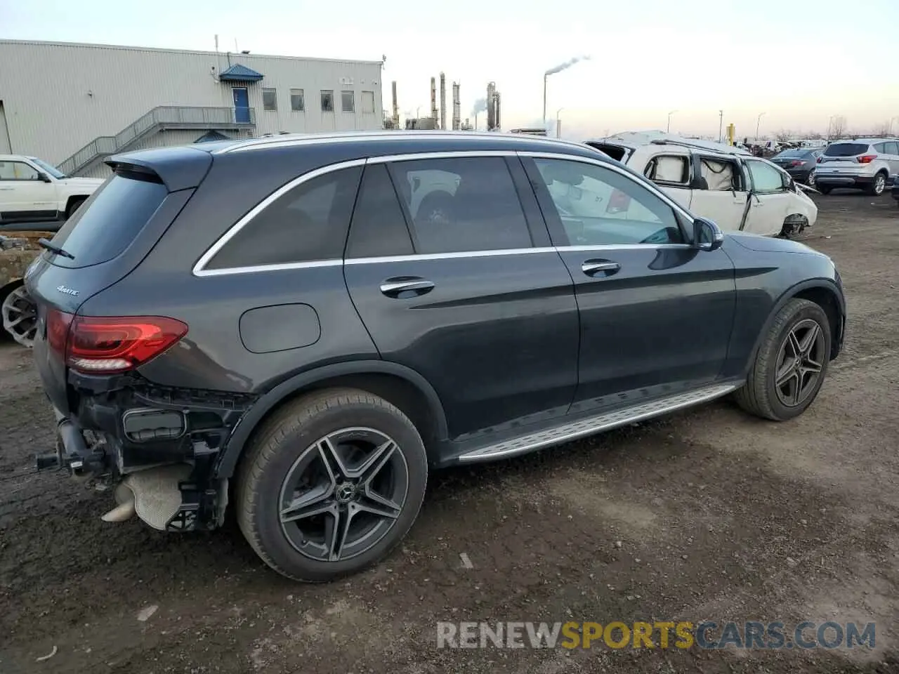 3 Photograph of a damaged car WDC0G8EBXLV203032 MERCEDES-BENZ GLC-CLASS 2020