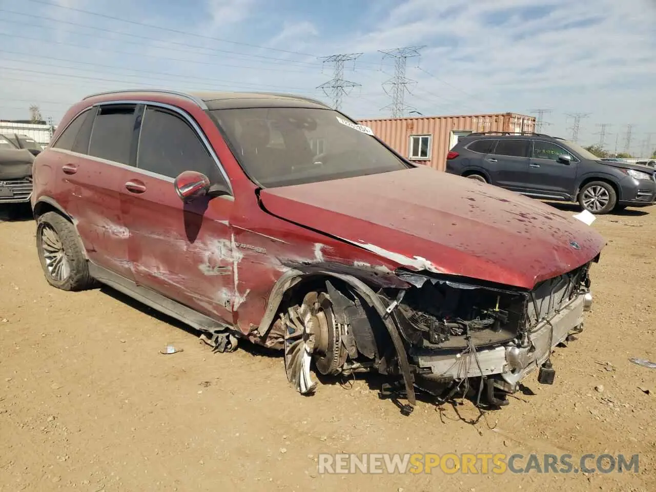4 Photograph of a damaged car WDC0G8JB0LF698504 MERCEDES-BENZ GLC-CLASS 2020