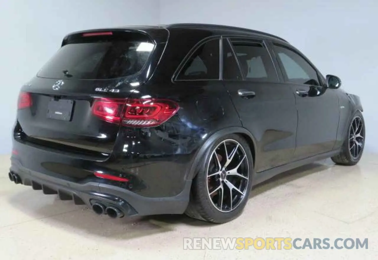 4 Photograph of a damaged car W1N0G6EB2MF948257 MERCEDES-BENZ GLC-CLASS 2021