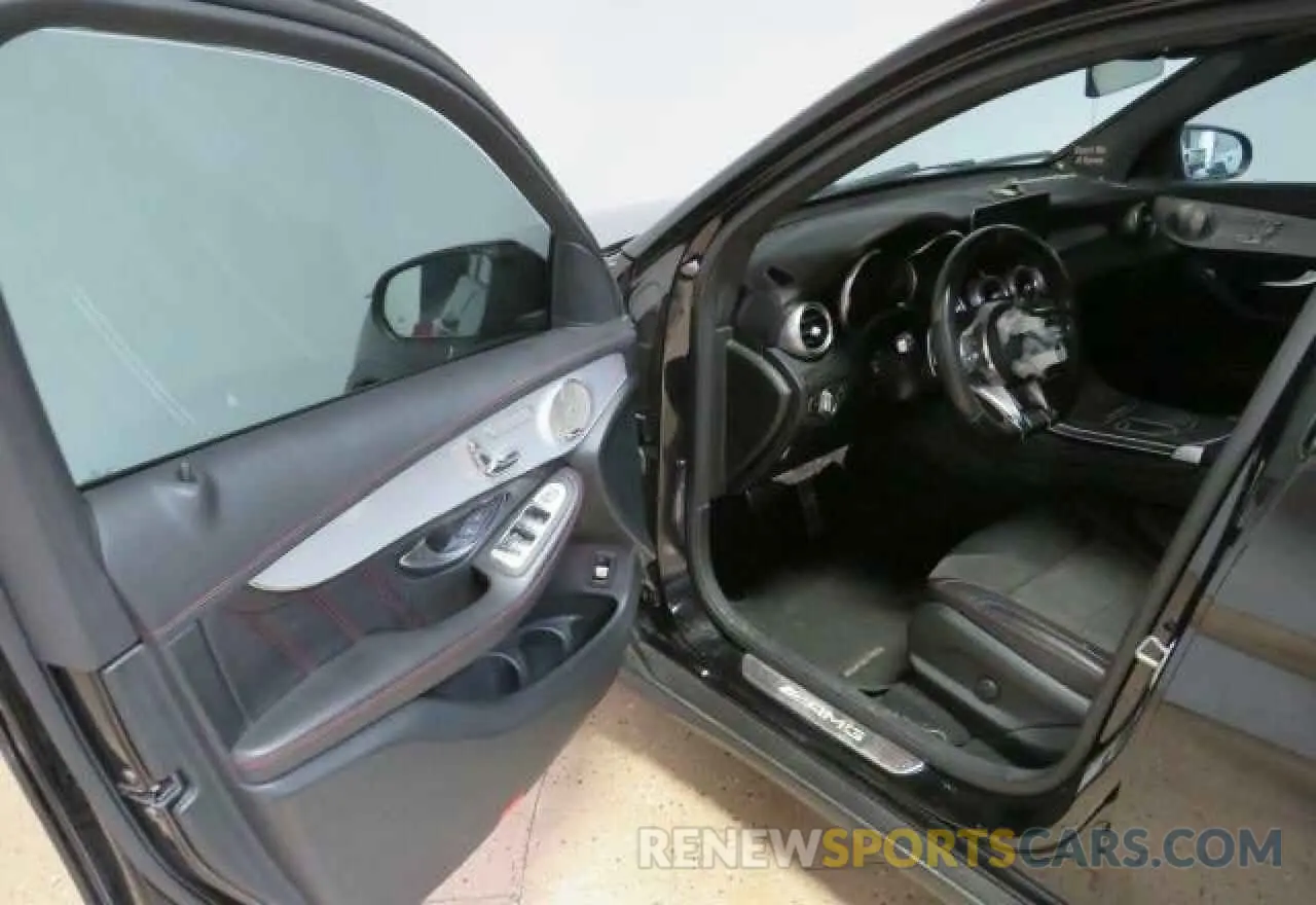 9 Photograph of a damaged car W1N0G6EB2MF948257 MERCEDES-BENZ GLC-CLASS 2021