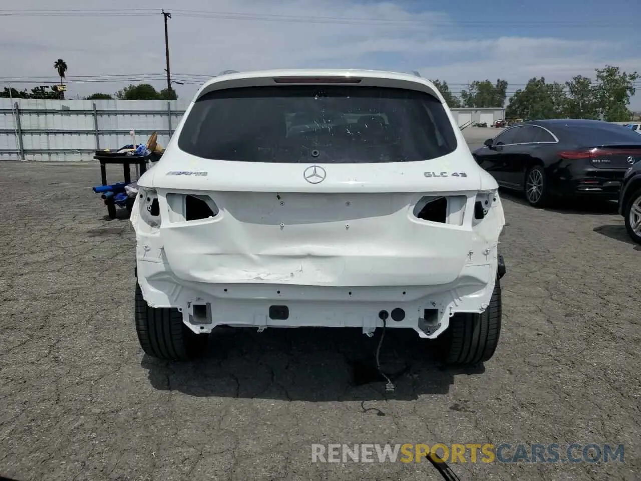 6 Photograph of a damaged car W1N0G6EB2MF953040 MERCEDES-BENZ GLC-CLASS 2021