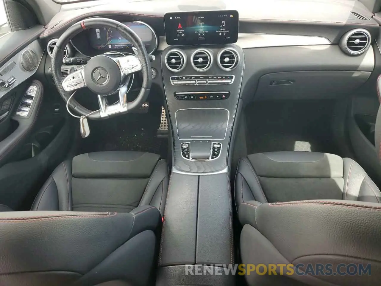 8 Photograph of a damaged car W1N0G6EB2MF953040 MERCEDES-BENZ GLC-CLASS 2021