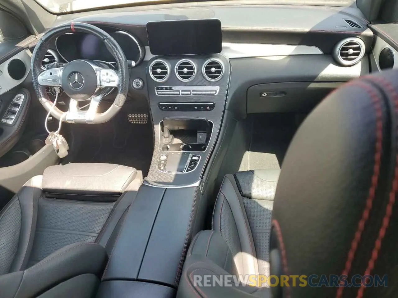 8 Photograph of a damaged car W1N0G6EB3MV314834 MERCEDES-BENZ GLC-CLASS 2021