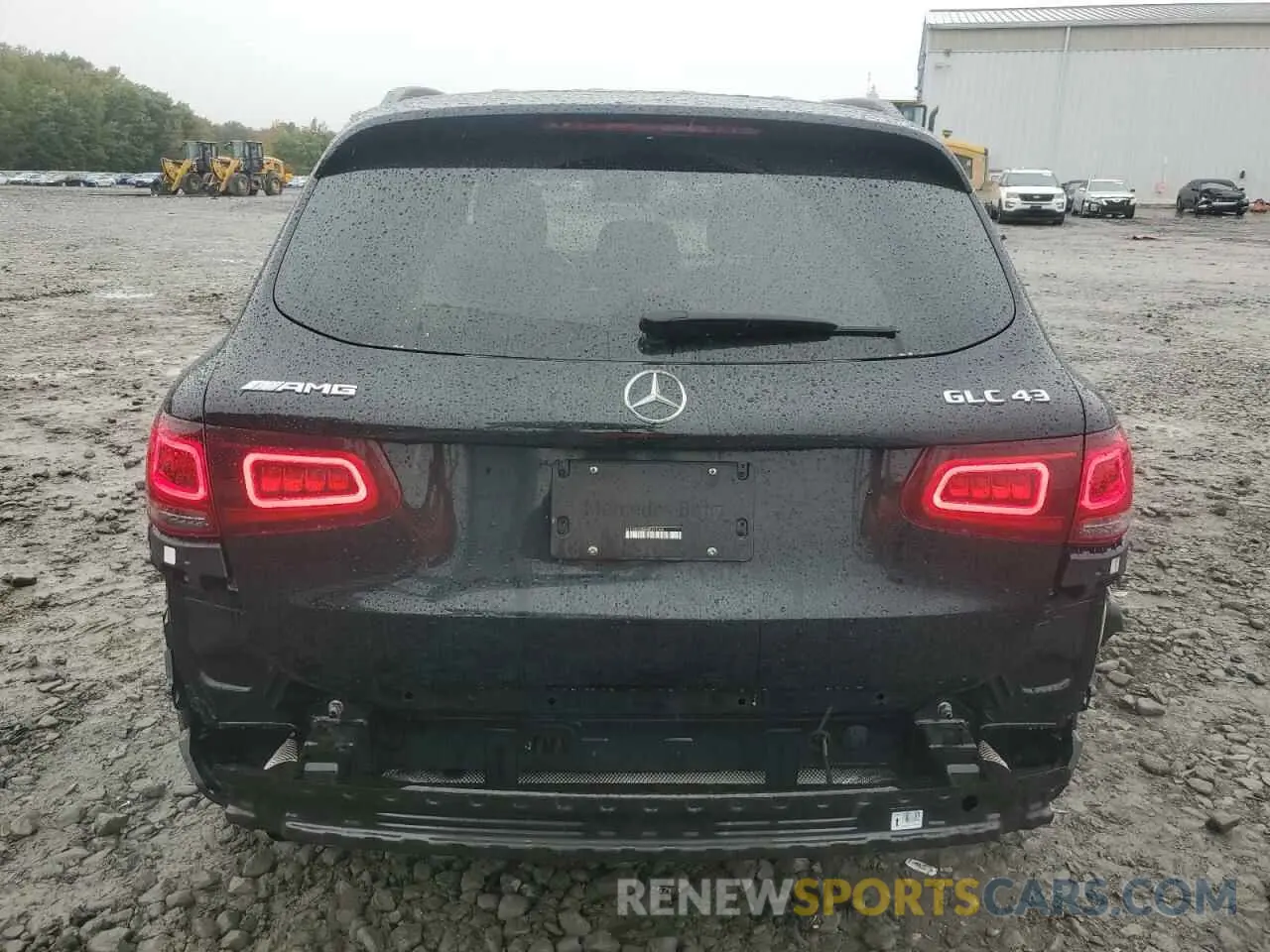 6 Photograph of a damaged car W1N0G6EB6MF990348 MERCEDES-BENZ GLC-CLASS 2021