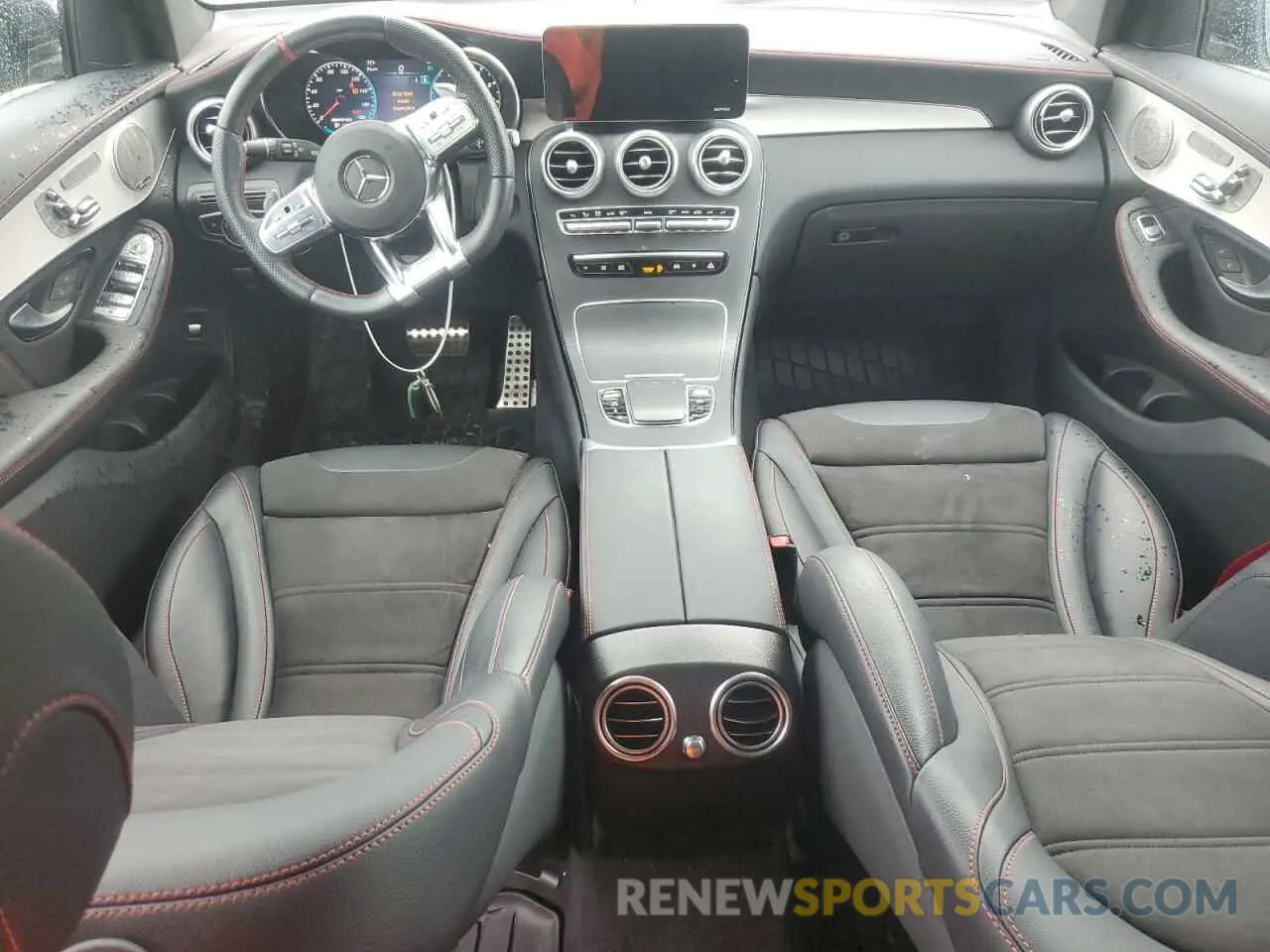 8 Photograph of a damaged car W1N0G6EB6MF990348 MERCEDES-BENZ GLC-CLASS 2021