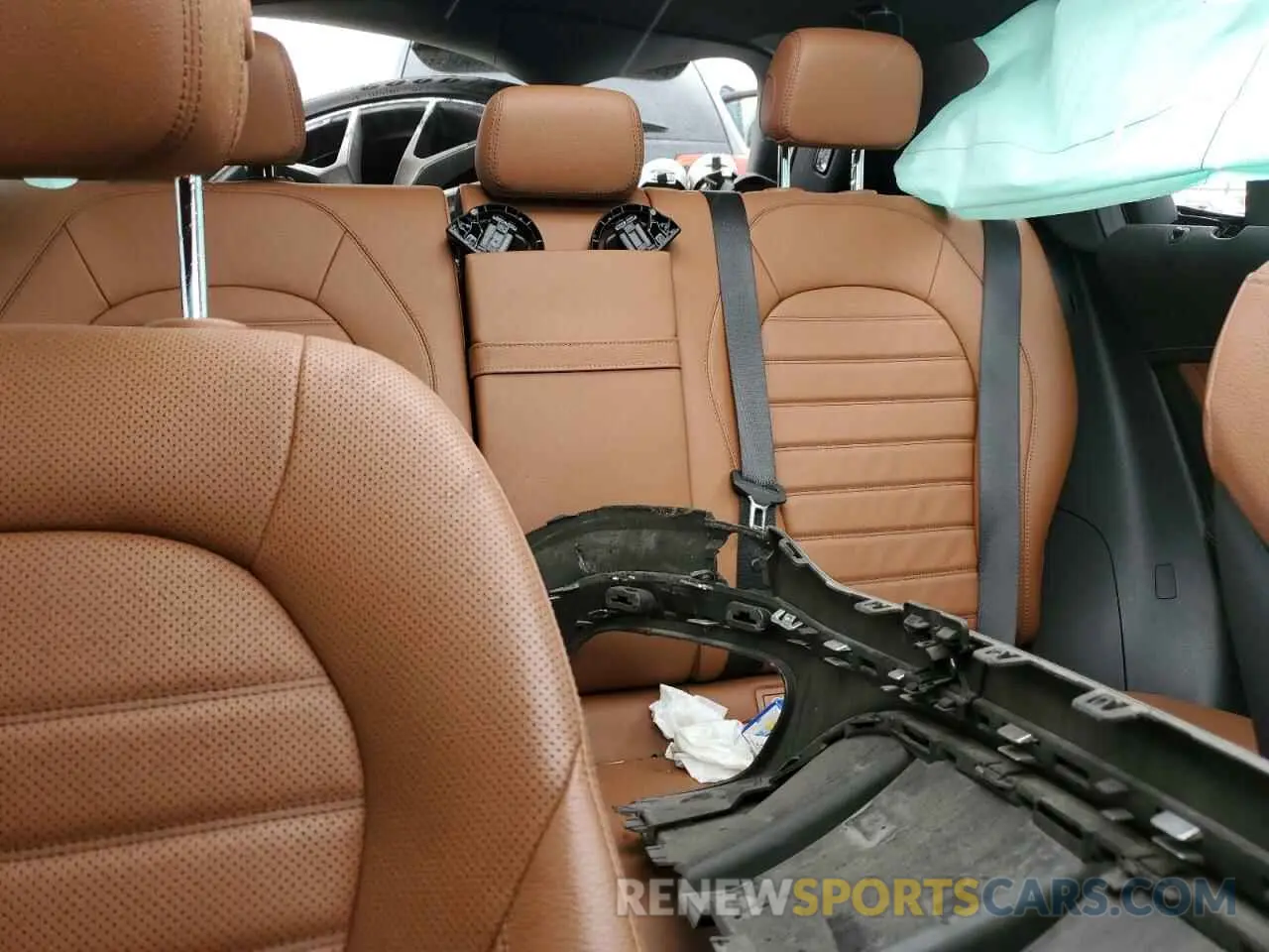 10 Photograph of a damaged car W1N0G6EB9MF908855 MERCEDES-BENZ GLC-CLASS 2021